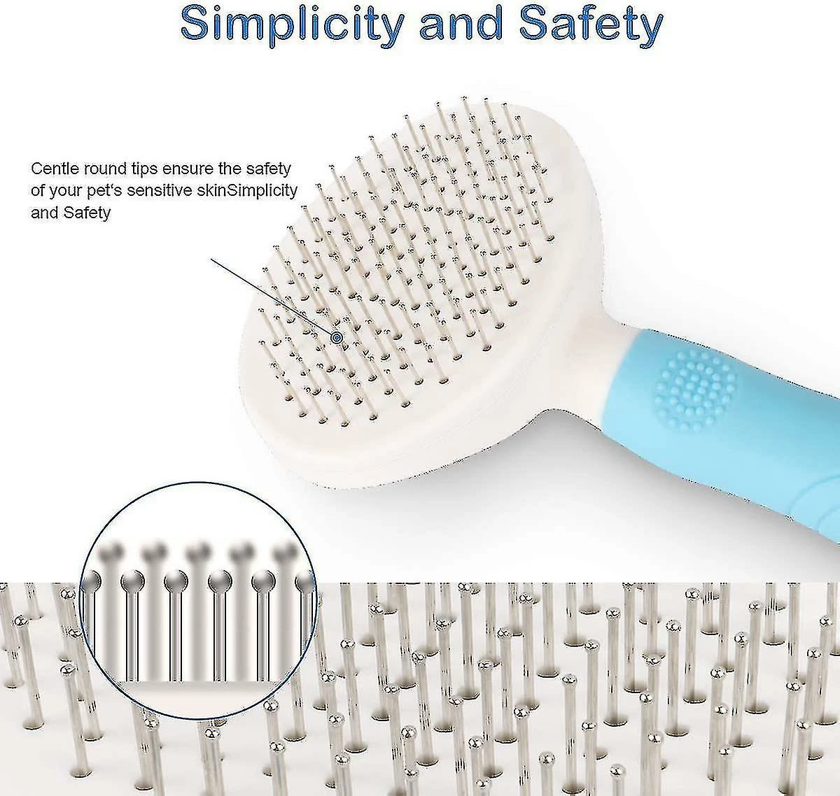 Unbranded Upgrade Dog Brush, Cat Brush, Self Cleaning Brush Dog Cat Dog Fur Brush - 95% Dead Hair, Professiona Z 5 Unbranded Upgrade Dog Brush, Cat Brush, Self Cleaning Brush Dog Cat Dog Fur Brush - 95% Dead Hair, Professiona Z – Image 5