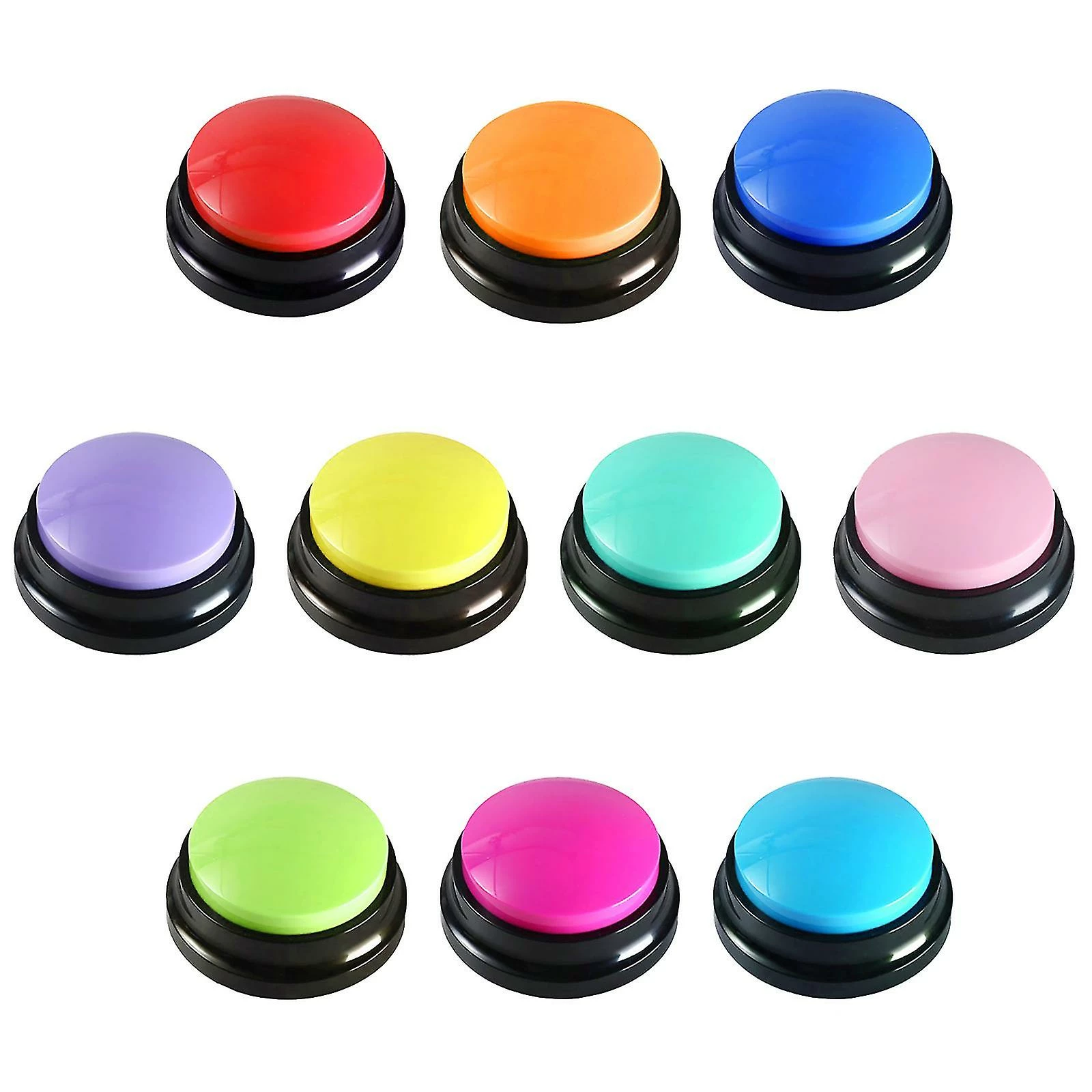 Unbranded Multi-fonction Pet Starter Enregistrable Talking Speaking Buttons Dog Training 1 Unbranded Multi-fonction Pet Starter Enregistrable Talking Speaking Buttons Dog Training