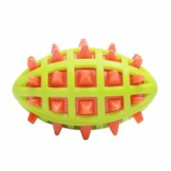 Unbranded Dog Play-chew-fetch Ball / Squeaky Dog Play Rugby Pour Animal De Compagnie, Jeu Interactif Fetch -Pet Soin 718733942 max