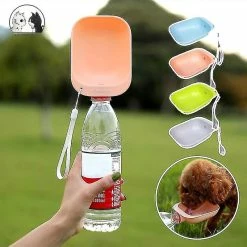 Unbranded Portable Pet Dog Water Bottle Drinking Water Feeder Dog Cat Outdoor Water Bowl Bottle Pet Supplies, Cg -Pet Soin 721071129 max