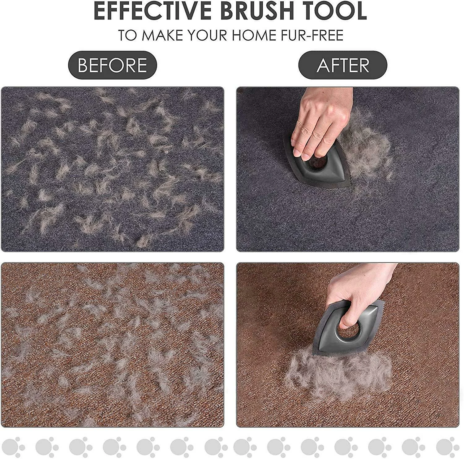 Unbranded Mini Pet Hair Remover Brosse Pet Hair Detailer Dog Hair Remover Cat Hair Remover, Profession 4 Unbranded Mini Pet Hair Remover Brosse Pet Hair Detailer Dog Hair Remover Cat Hair Remover, Profession – Image 4