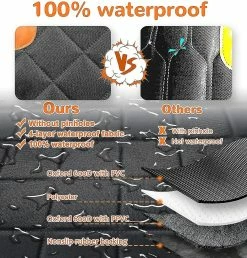 Unbranded 4-in-1 Convertible Dog Car Seat Cover 100% Dog Seat Cover Nonslip Dog Ock 600d Pet Sea 7 Unbranded 4-in-1 Convertible Dog Car Seat Cover 100% Dog Seat Cover Nonslip Dog Ock 600d Pet Sea -Pet Soin 721614327 max