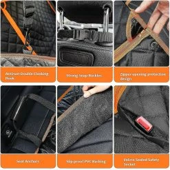 Unbranded 4-in-1 Convertible Dog Car Seat Cover 100% Dog Seat Cover Nonslip Dog Ock 600d Pet Sea 9 Unbranded 4-in-1 Convertible Dog Car Seat Cover 100% Dog Seat Cover Nonslip Dog Ock 600d Pet Sea -Pet Soin 721614418 max
