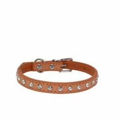 Unbranded 2pcs Pet Collar Dog Collar Cat Collar Cat Necklace Puppy Pu Leather Neck Ring Cat Neck Ring -Pet Soin 723321843 max