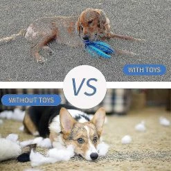 Conly Dog Squeaky Toys Octopus - Peluche Pour Chiens Compatibles Avec La Dentition Du Chiot - -Pet Soin 723324355 max