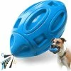 Unbrand Shxx Squeaky Dog Toys Pour Mâcheurs Agressifs: Boule à Mâcher Pour Chiot En Caoutchouc Avec Grincement, Jouet Pour Animaux De Compagnie Presque Indestructible Et Durable Pour Les Moyens Et Grands Bre