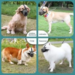 Unbranded Dog Muzzle, Dog Muzzle Mesh Mask With Adjustable Straps, Prevent Biting Chewing And Licking Breathable Fz51-3 9 Unbranded Dog Muzzle, Dog Muzzle Mesh Mask With Adjustable Straps, Prevent Biting Chewing And Licking Breathable Fz51-3 -Pet Soin 723428069 max