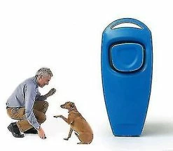 Unbranded Szcc-pet Ring + Whistle Training Dog Whistle Pet Training Ring Two-in-one Ring Naked Machine (bleu Clair) -Pet Soin 725443895 max