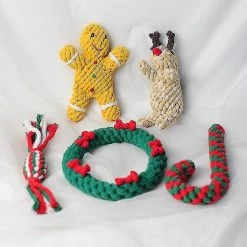Unbranded Fournitures Pour Animaux De Compagnie Série Chrismas Jouet Interactif Pet Cotton Rope Dog Toy Set 3 Unbranded Fournitures Pour Animaux De Compagnie Série Chrismas Jouet Interactif Pet Cotton Rope Dog Toy Set -Pet Soin 725707019 max