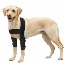 Pet Soin 13 Luluzhu Respirant Dog Elbow Brace Protect Pads Pour Canine Elbow Et Shoulder Support Elbow Hygroma, Dysplasie, Arthrose, Dégagement Des Callosités Du Coude Sal