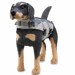 Unbranded Szcc Dog Life Jacket Pet Floatation Vest Dog Lifesaver Dog Life Preserver Pour La Sécurité Aquatique à La Piscine, Plage, Navigation De Plaisance Gris -Pet Soin 727507559 max