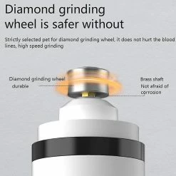 Unbranded Paw Trimming Lcd Display Dog Cat Pet Nail Grinder Portable Electric Led Light,11 7 Unbranded Paw Trimming Lcd Display Dog Cat Pet Nail Grinder Portable Electric Led Light,11 -Pet Soin 729057240 max