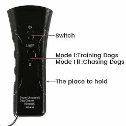 Luluzhu Pet Dog Ultrasonic Stop Bark Training Led Control Trainer Anti Bark Dispositif -Pet Soin 729346939 max