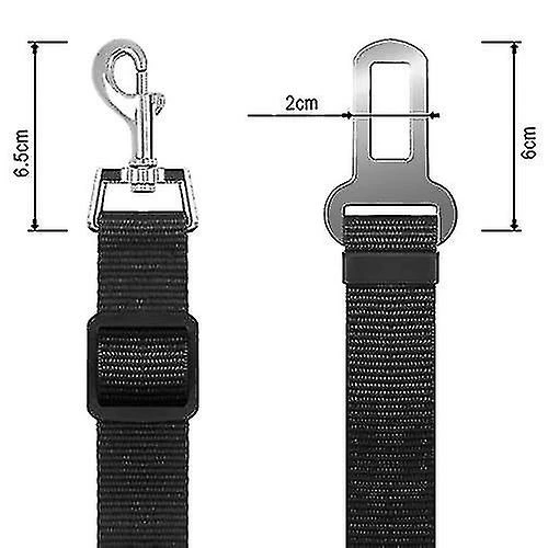 Unbranded Dog Seat Belt For Dogs In Car - Adjustable Dog Car Seat Belts -harness Dog Seatbelt Safety Lead Dog Vehicle Travelling Leash-26 2 Unbranded Dog Seat Belt For Dogs In Car - Adjustable Dog Car Seat Belts -harness Dog Seatbelt Safety Lead Dog Vehicle Travelling Leash-26 – Image 2