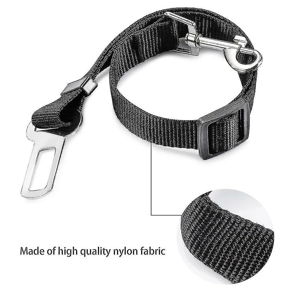 Unbranded Dog Seat Belt For Dogs In Car - Adjustable Dog Car Seat Belts -harness Dog Seatbelt Safety Lead Dog Vehicle Travelling Leash-26 3 Unbranded Dog Seat Belt For Dogs In Car - Adjustable Dog Car Seat Belts -harness Dog Seatbelt Safety Lead Dog Vehicle Travelling Leash-26 – Image 3