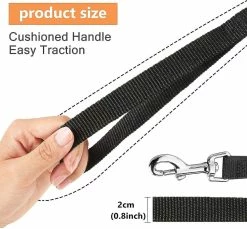 Unbranded Dog Training Leash Long Line Puppy Obedience Recall Lead For Dogs Idéal Pour Jouer Camping Beach Backyard (xl 50ft, Noir) -Pet Soin 731162398 max