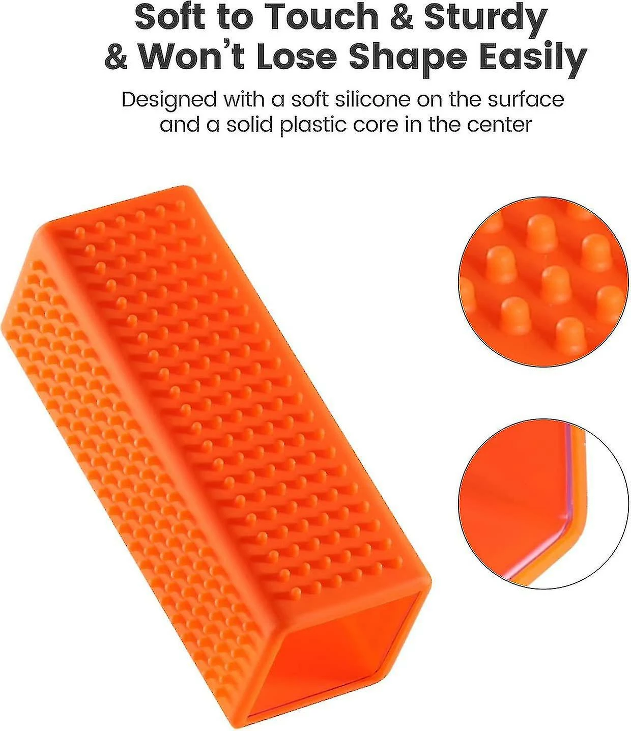 Unbranded 2pcs Pet Dog Cat Hair Remover, Hollow Rubber Cleaner Brush Pour Voitures Meubles Tapis Canapé 3 Unbranded 2pcs Pet Dog Cat Hair Remover, Hollow Rubber Cleaner Brush Pour Voitures Meubles Tapis Canapé – Image 3