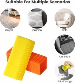 Unbranded 2pcs Pet Dog Cat Hair Remover, Hollow Rubber Cleaner Brush Pour Voitures Meubles Tapis Canapé 9 Unbranded 2pcs Pet Dog Cat Hair Remover, Hollow Rubber Cleaner Brush Pour Voitures Meubles Tapis Canapé -Pet Soin 734128490 max
