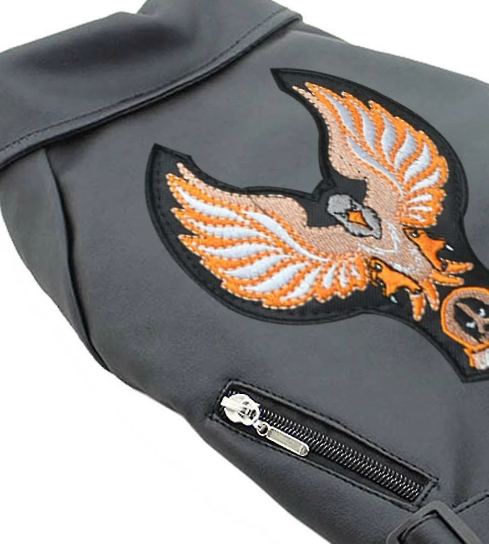 Unbranded Dog Winter Coat Pu Leather Motorcycle Jacket Pour Chien Pet Clothes Veste En Cuir, Imperméable à L’eau 3 Unbranded Dog Winter Coat Pu Leather Motorcycle Jacket Pour Chien Pet Clothes Veste En Cuir, Imperméable à L’eau – Image 3