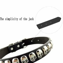 Unbranded Pet Dog Pu Collier En Cuir Sangle Cool Cool Skull Inlay Réglable Soft Dog Collier Collier 7 Unbranded Pet Dog Pu Collier En Cuir Sangle Cool Cool Skull Inlay Réglable Soft Dog Collier Collier -Pet Soin 736522360 max