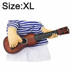 Unbranded Drôle De Costume D’Halloween Pet Dog Guitar Costume -Pet Soin 736530887 max
