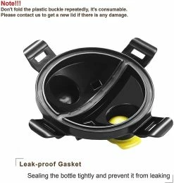 Unbranded Dog Bowls Pet Food Container 2-en-1 Avec Bols Pliables Pour Chiens, Jaune -Pet Soin 742021962 max