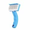 Unbranded Dog Cat Tool Self Cleaning Home Pet Grooming Brush Durable Loose Hair Remover