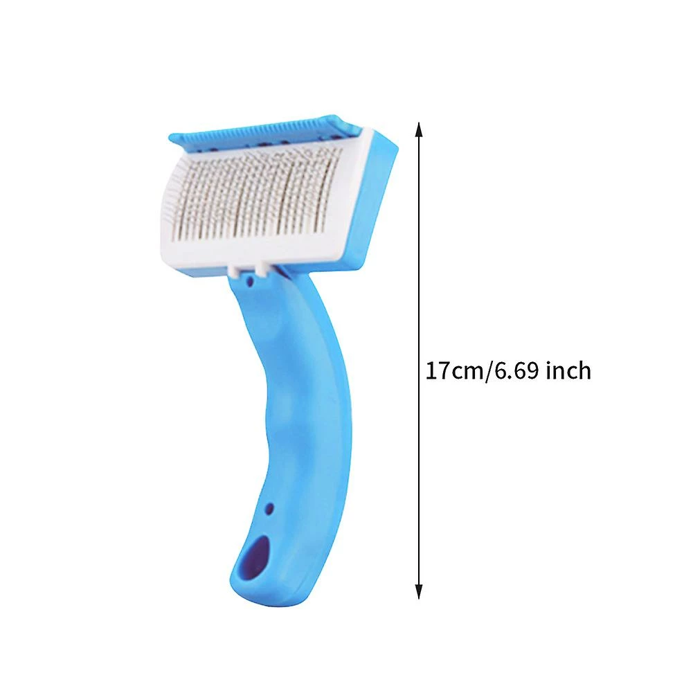 Unbranded Dog Cat Tool Self Cleaning Home Pet Grooming Brush Durable Loose Hair Remover 2 Unbranded Dog Cat Tool Self Cleaning Home Pet Grooming Brush Durable Loose Hair Remover – Image 2