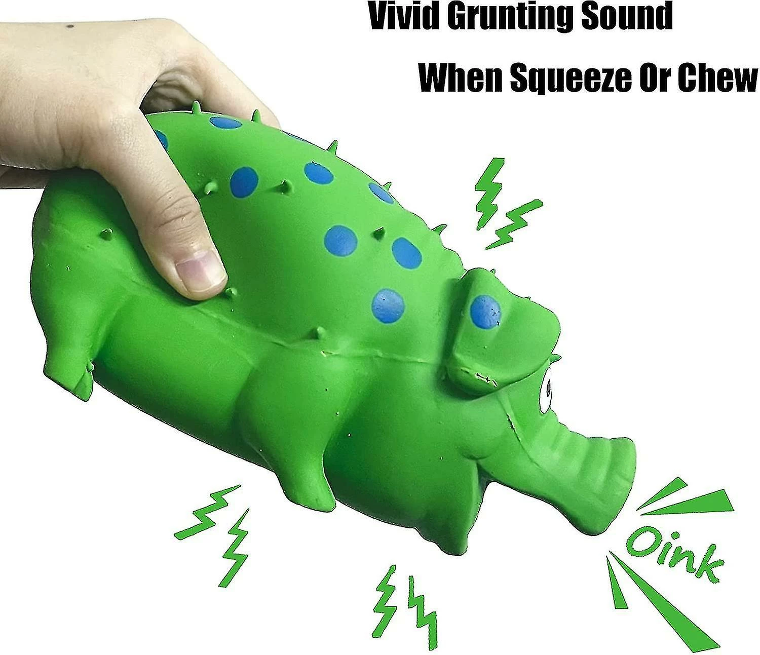 Nw 1776 2pcs Pig Squeaky Dog Toy, Jouet Interactif En Caoutchouc Pig Dog Chew, Pour Petits Chiens Moyens Grands 2 Nw 1776 2pcs Pig Squeaky Dog Toy, Jouet Interactif En Caoutchouc Pig Dog Chew, Pour Petits Chiens Moyens Grands – Image 2