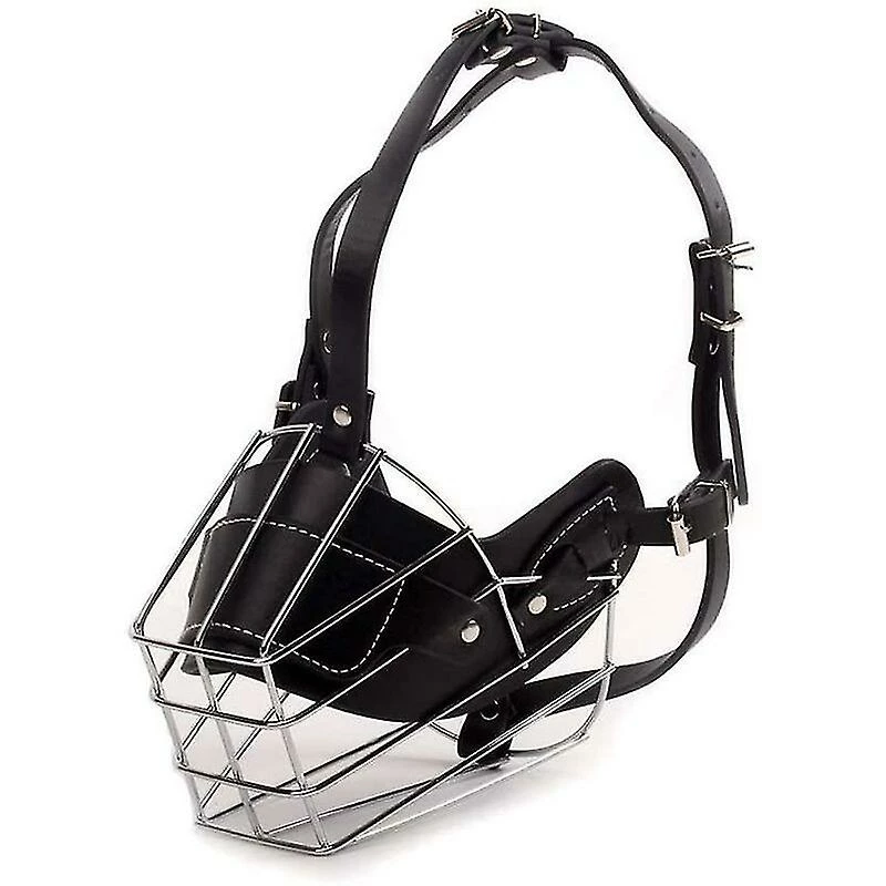 Unbranded Super Metal Muzzle Dog Muzzle Leather Muzzle Pour Grands Chiens Xxl 2 Unbranded Super Metal Muzzle Dog Muzzle Leather Muzzle Pour Grands Chiens Xxl – Image 2