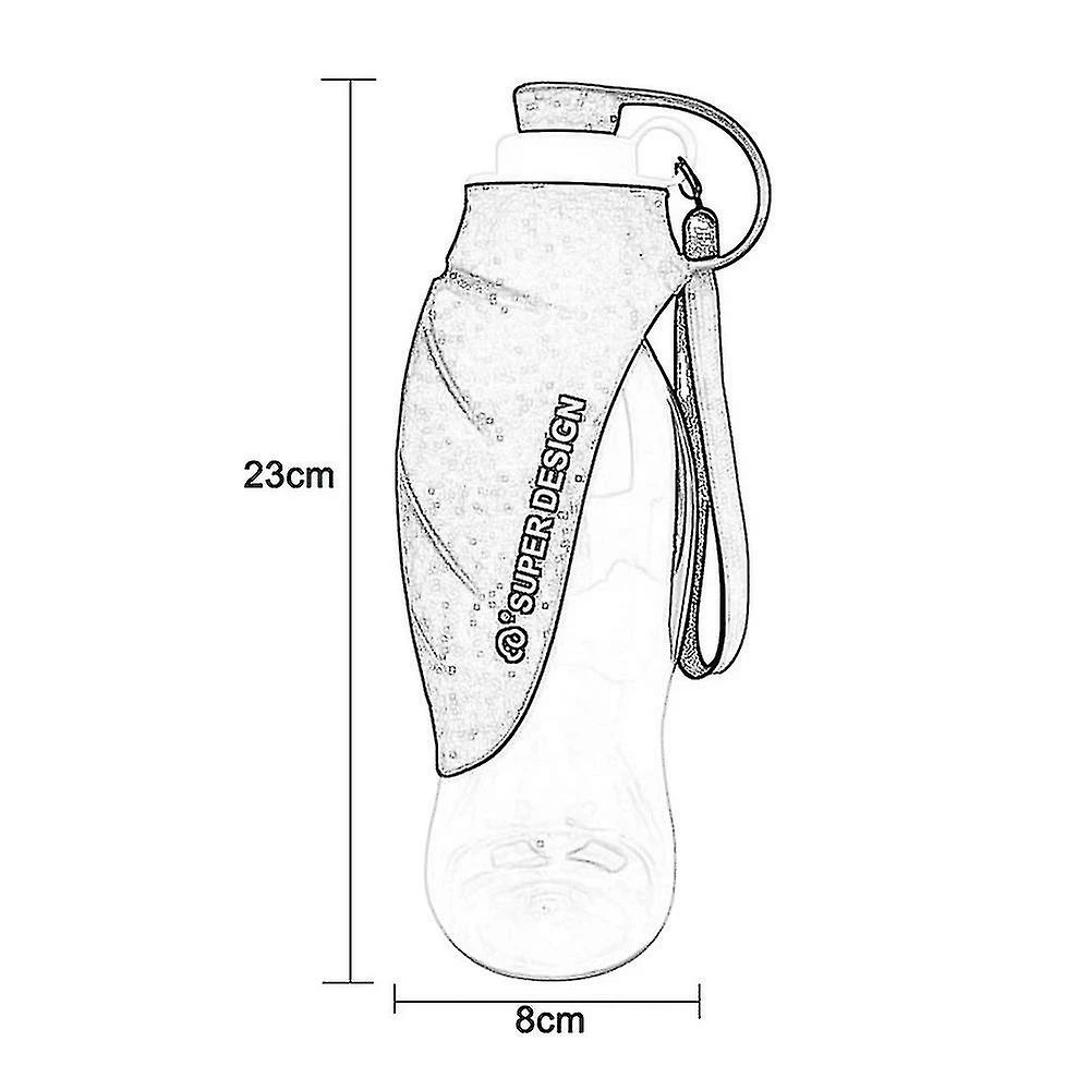 Luluzhu Bouteille D’eau Dog Walk, Récipient D’alimentation Pour Distributeur D’eau Pour Animaux De Compagnie 5 Luluzhu Bouteille D’eau Dog Walk, Récipient D’alimentation Pour Distributeur D’eau Pour Animaux De Compagnie – Image 5