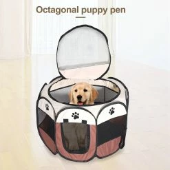 Unbranded Portable Pliant Pet Tent Dog House Cage Dog Tent Playpen Kennel Easy Operation Octogon Fence A 7 Unbranded Portable Pliant Pet Tent Dog House Cage Dog Tent Playpen Kennel Easy Operation Octogon Fence A -Pet Soin 751325481 max