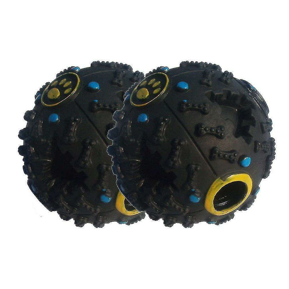 Luluzhu 2pcs Pet Dog Squeaker Missing Food Ball Squeank Puppy Big Dog Puzzle Training Toys For Dogs Balls Pets Accessoires 2 Luluzhu 2pcs Pet Dog Squeaker Missing Food Ball Squeank Puppy Big Dog Puzzle Training Toys For Dogs Balls Pets Accessoires – Image 2