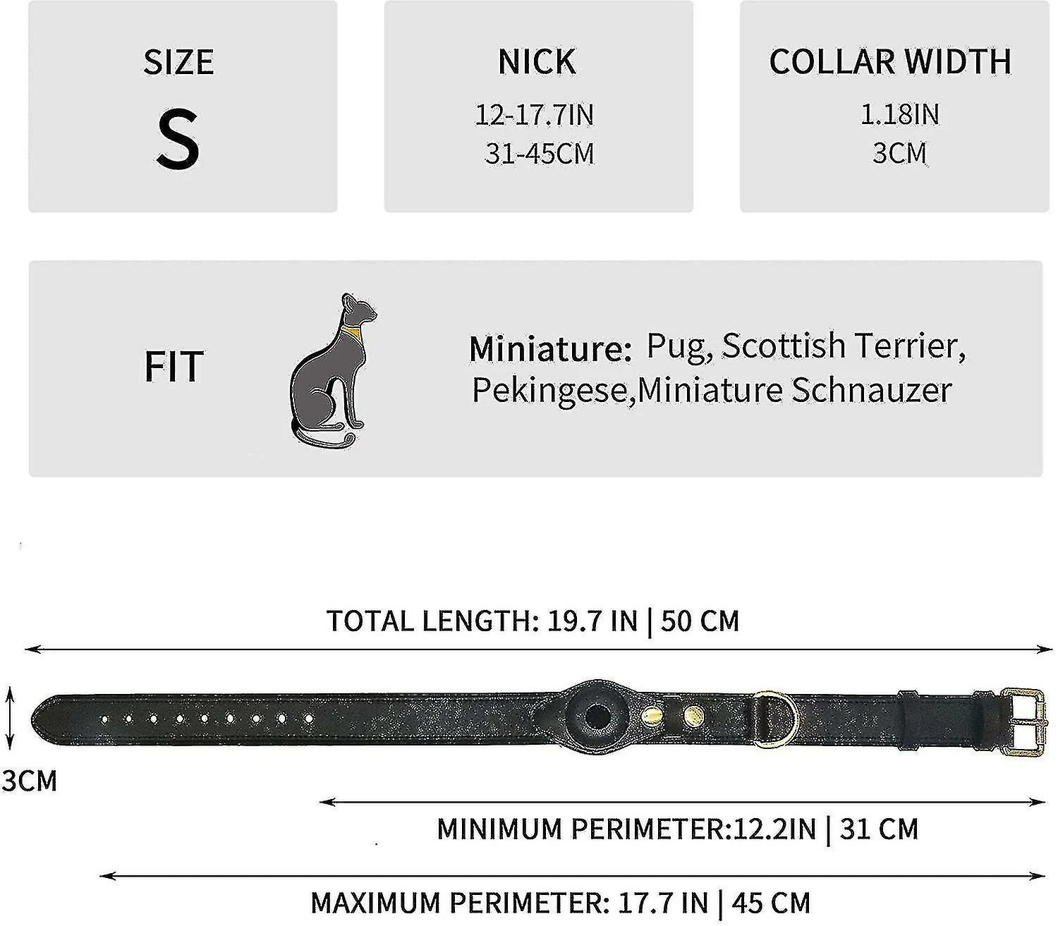 Unbranded Tag Dog Collar, Adjable Cow Dog Collar D Compatible With Tag, Compatible With S Medium And Lar Dog Cat#d205499 2 Unbranded Tag Dog Collar, Adjable Cow Dog Collar D Compatible With Tag, Compatible With S Medium And Lar Dog Cat#d205499 – Image 2