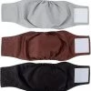 Unbranded Washable Dog Diapers(3 Pack) Reusable Y For Dogs, Absorpt And No Leaka Dog Wraps,comfortable And Durable