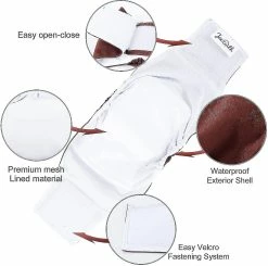 Unbranded Washable Dog Diapers(3 Pack) Reusable Y For Dogs, Absorpt And No Leaka Dog Wraps,comfortable And Durable -Pet Soin 759041365 max