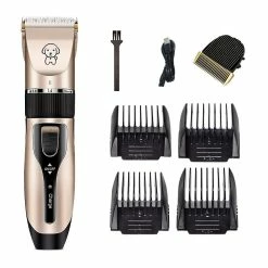 Unbranded Rechargeable Pet Cat Dog Hair Trimmer Kit De Toilettage Tondeuse électrique Rasoir