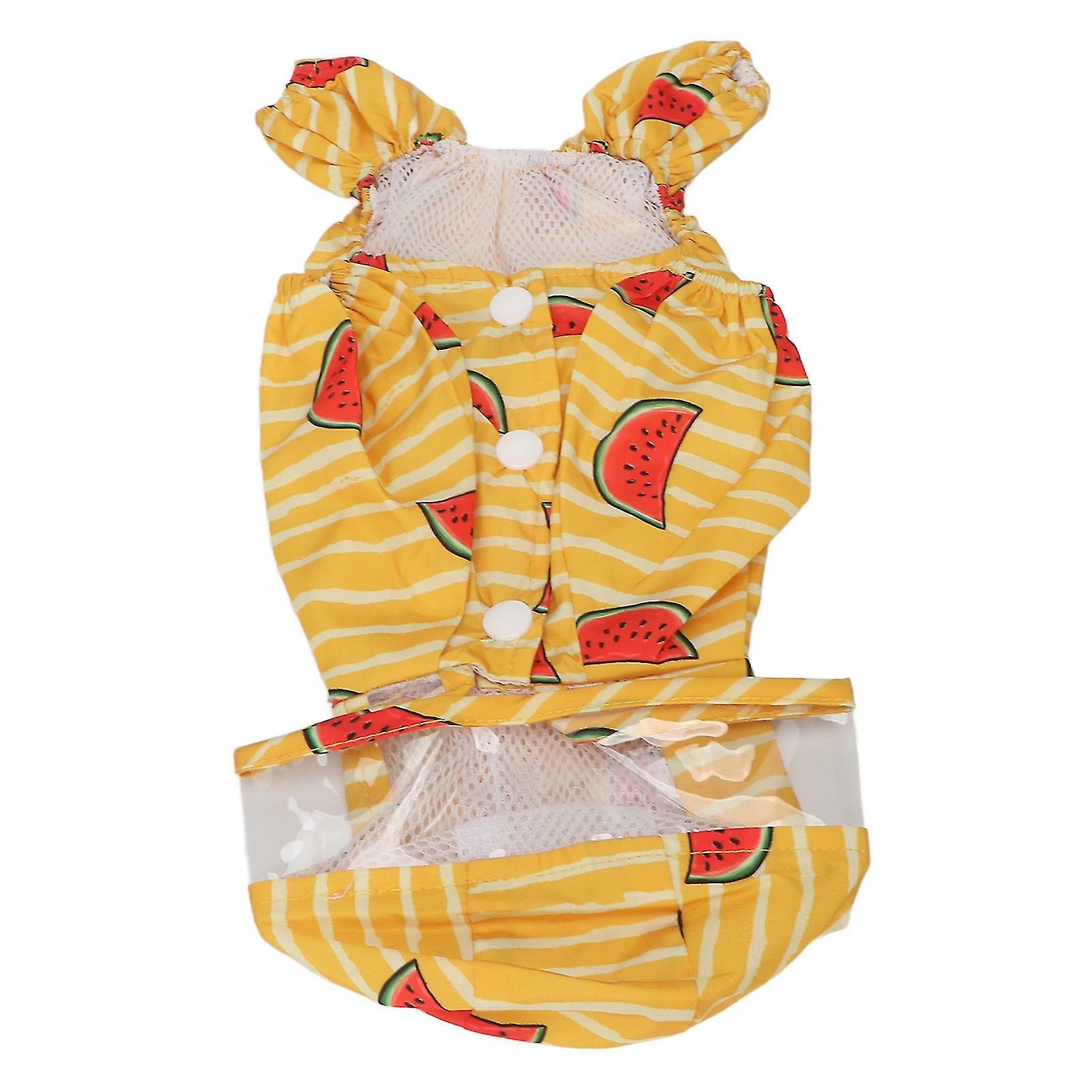 Unbranded Pet Dog Hooded Rain Coat Léger Motif De Pastèque Imperméable à L’eau Réfléchissant Puppy Raincoat Veste Avec Anneau D 2 Unbranded Pet Dog Hooded Rain Coat Léger Motif De Pastèque Imperméable à L’eau Réfléchissant Puppy Raincoat Veste Avec Anneau D – Image 2