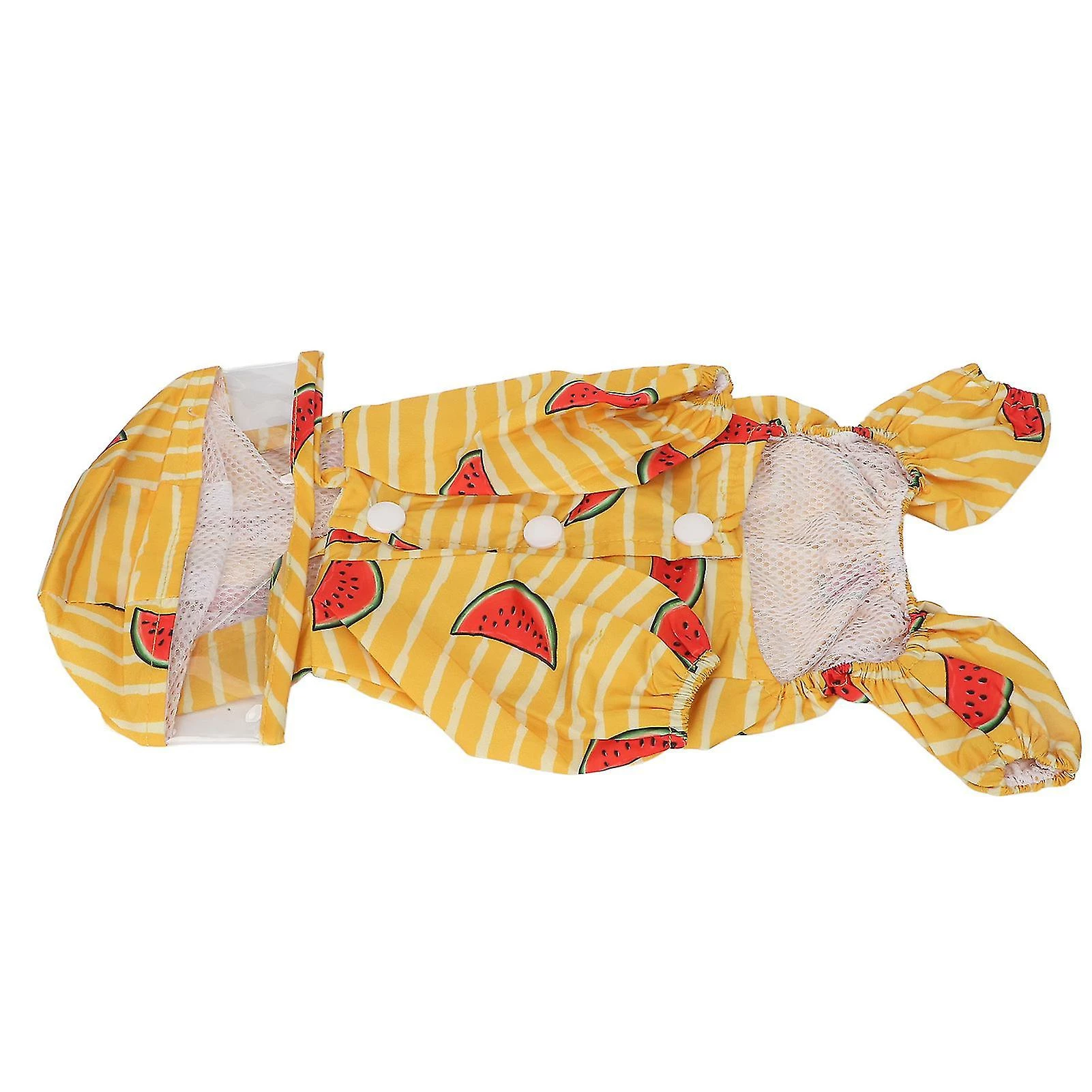 Unbranded Pet Dog Hooded Rain Coat Léger Motif De Pastèque Imperméable à L’eau Réfléchissant Puppy Raincoat Veste Avec Anneau D 3 Unbranded Pet Dog Hooded Rain Coat Léger Motif De Pastèque Imperméable à L’eau Réfléchissant Puppy Raincoat Veste Avec Anneau D – Image 3