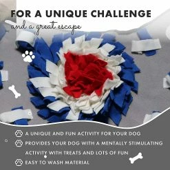 Unbranded Belly Dog Snuffle Mat Dog Snuffle Mat Washable Dog Educator Mat, Puppy Snuffle Sniffle Mat - Dog Educator Matwhite Red Blue 7 Unbranded Belly Dog Snuffle Mat Dog Snuffle Mat Washable Dog Educator Mat, Puppy Snuffle Sniffle Mat - Dog Educator Matwhite Red Blue -Pet Soin 761662629 max 1