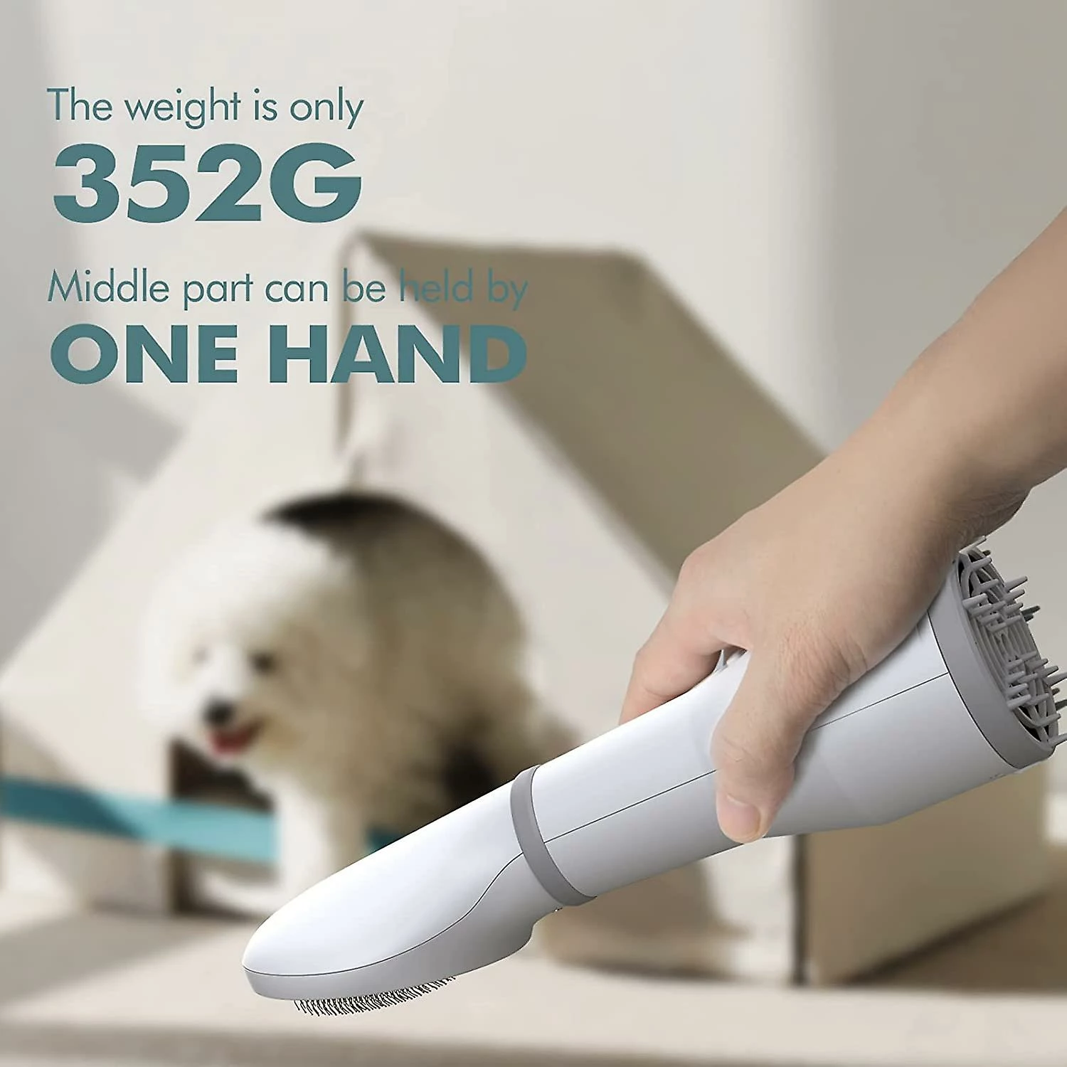 Unbranded Pet Dog Hair Dryer Pet Grooming Dog Sèche-cheveux Brosse Pour Chien Brosse Pour Petits Chiens De Taille Moyenne Chats 5 Unbranded Pet Dog Hair Dryer Pet Grooming Dog Sèche-cheveux Brosse Pour Chien Brosse Pour Petits Chiens De Taille Moyenne Chats – Image 5