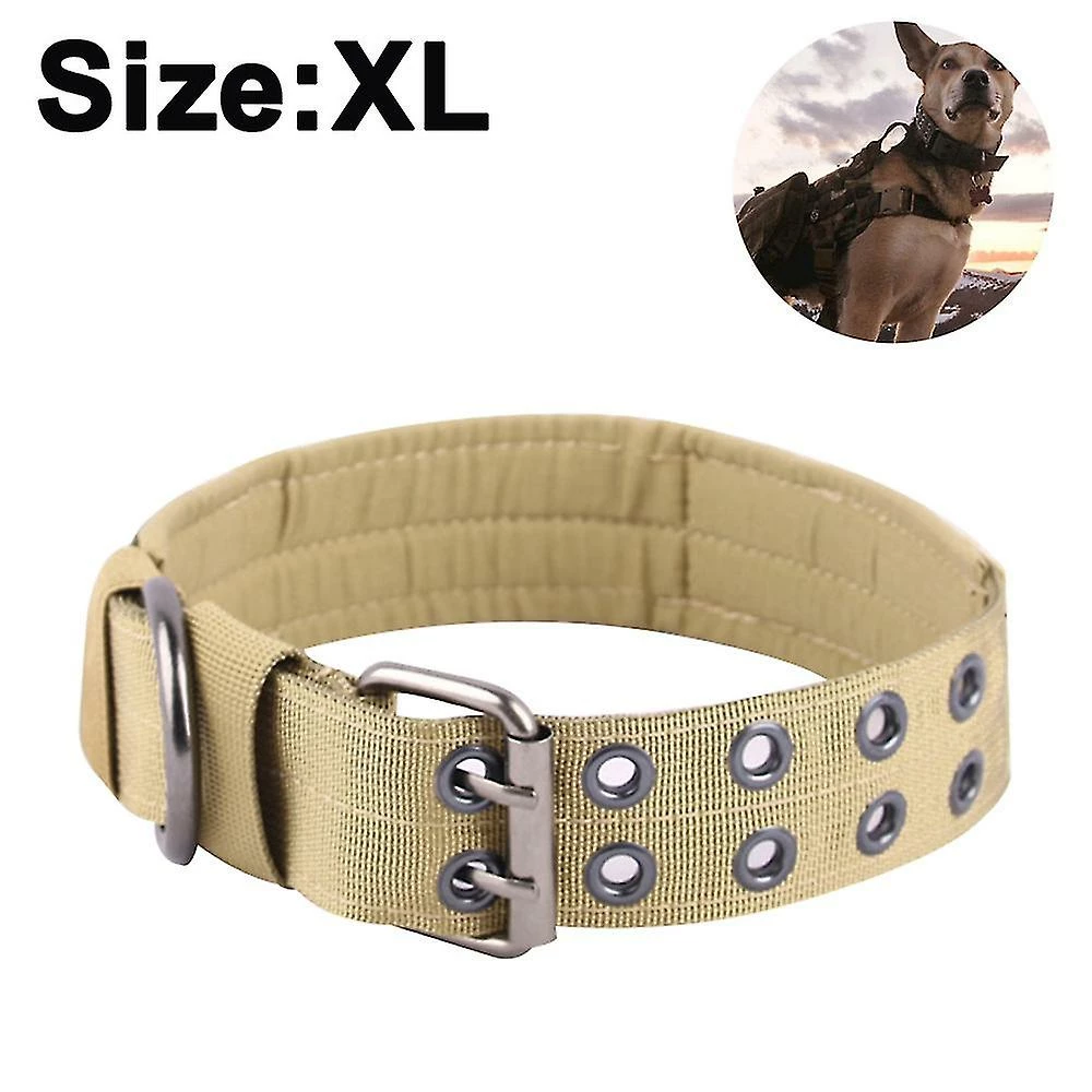 Unbranded Dog Collar For Large Dogs Wide Tactical Collars With For Extra Large Breed Dogs , Thick Puppy Collar Nylon B 2 Unbranded Dog Collar For Large Dogs Wide Tactical Collars With For Extra Large Breed Dogs , Thick Puppy Collar Nylon B – Image 2