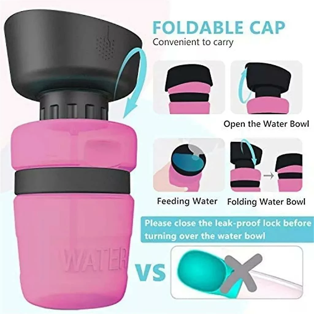 LetsGO Portable Dog Water Bottle Pliable Pet Feeder Bowl Water Bottle Pets Outdoor Travel Drinking Dog Bowls Drink Bowl Dogs 5 LetsGO Portable Dog Water Bottle Pliable Pet Feeder Bowl Water Bottle Pets Outdoor Travel Drinking Dog Bowls Drink Bowl Dogs – Image 5