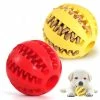 LetsGO 2 Dog Toy Ballsdog Rubber Chew Ball Dents Propres Non Toxique Résistant Aux Morsures Toyinteractive Iq Puzzle Training Toy Ball Pour Petit Chien Moyen