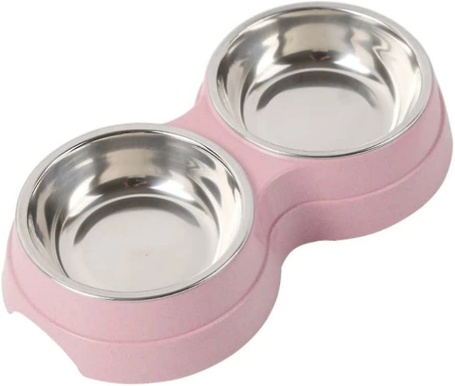 LetsGO Bol Pour Chat En Acier Inoxydable 2 En 1 Anti Glutton Cats Dog Bowl, Bol Interactif Antidérapant Pour Animaux De Compagnie 1 LetsGO Bol Pour Chat En Acier Inoxydable 2 En 1 Anti Glutton Cats Dog Bowl, Bol Interactif Antidérapant Pour Animaux De Compagnie