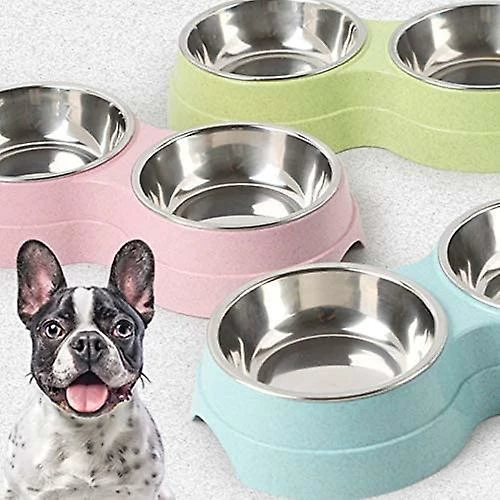 LetsGO Bol Pour Chat En Acier Inoxydable 2 En 1 Anti Glutton Cats Dog Bowl, Bol Interactif Antidérapant Pour Animaux De Compagnie 2 LetsGO Bol Pour Chat En Acier Inoxydable 2 En 1 Anti Glutton Cats Dog Bowl, Bol Interactif Antidérapant Pour Animaux De Compagnie – Image 2