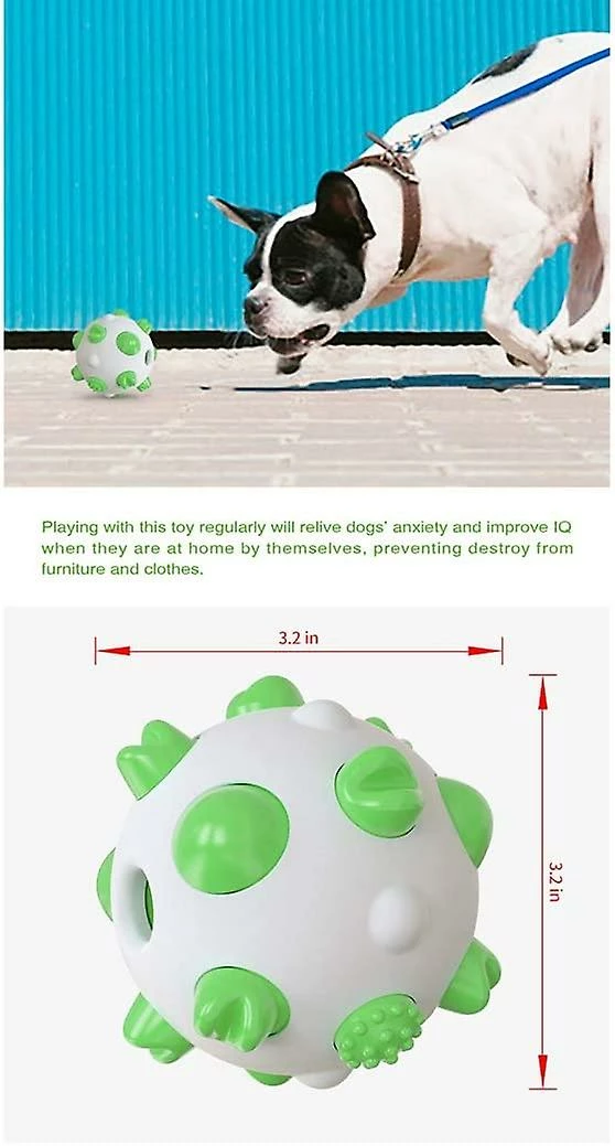LetsGO Pet Dog Toy Dents Nettoyage Round Ball Chew Toy Pour Agressifs Mâcheurs Indestructible Interactif Chien Chew Toy Pour Chiens De Grande Taille Ennui Décompressio 2 LetsGO Pet Dog Toy Dents Nettoyage Round Ball Chew Toy Pour Agressifs Mâcheurs Indestructible Interactif Chien Chew Toy Pour Chiens De Grande Taille Ennui Décompressio – Image 2
