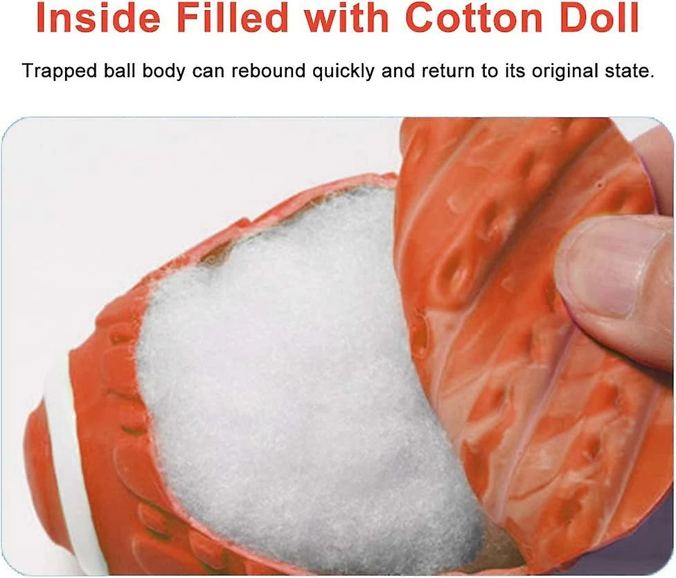 LetsGO Ball Dog Toy Rugby Ball, Chew Toy Latex Ball Pour Chiens Squeak Toys Sound Ball Dog Interactive Game Toy Ball Launcher Interactive Ball Pour Chien 4 LetsGO Ball Dog Toy Rugby Ball, Chew Toy Latex Ball Pour Chiens Squeak Toys Sound Ball Dog Interactive Game Toy Ball Launcher Interactive Ball Pour Chien – Image 4