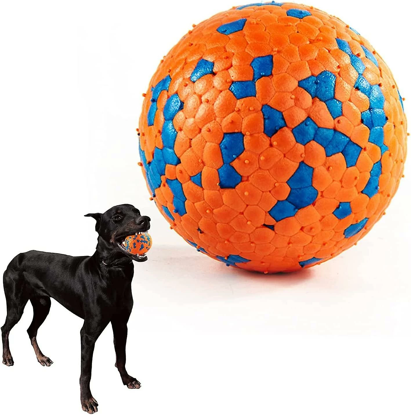LetsGO Dog Toy Ballsdog Rubber Chew Ball Clean Teeth Non-toxic Resistant Toyinteractive Iq Puzzle Training Toy Ball Pour Petit Chien Moyen 1 LetsGO Dog Toy Ballsdog Rubber Chew Ball Clean Teeth Non-toxic Resistant Toyinteractive Iq Puzzle Training Toy Ball Pour Petit Chien Moyen