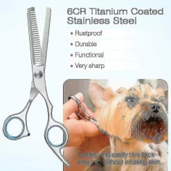 Unbranded Kit De Ciseaux De Dog Ging, Peigne De Cisailles D’éclaircissement De Sécurité 8 Unbranded Kit De Ciseaux De Dog Ging, Peigne De Cisailles D’éclaircissement De Sécurité -Pet Soin 765924612 max